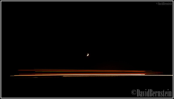 Moonset Abstract 3