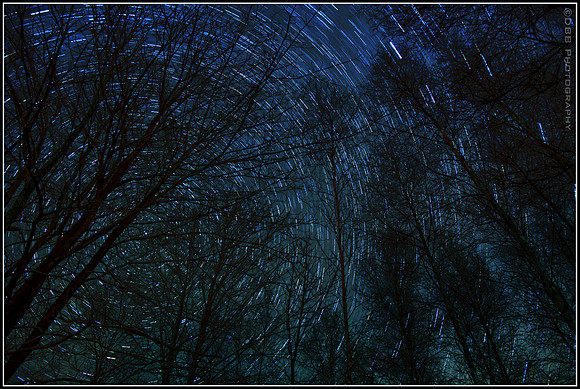 Star Trails in Northern Maine