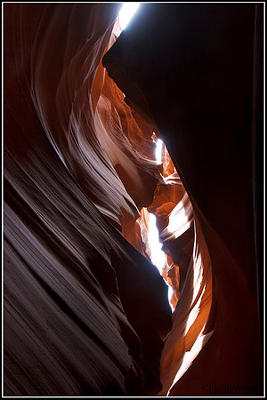 Antelope Canyon Slot Abstract