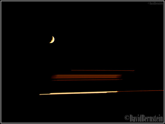 Moonset Abstract 2