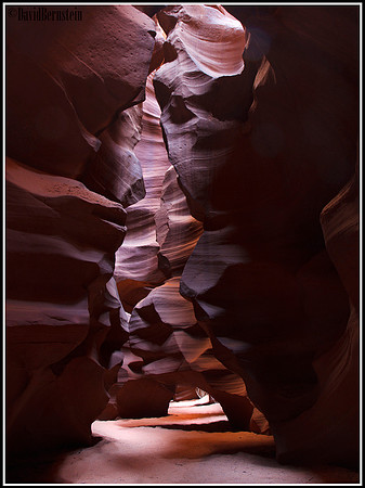 Antelope Canyon Converging Walls #1