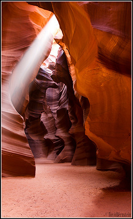 Light Beam in First Room - Antelope Canyon #3