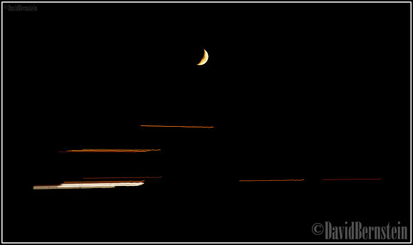 Moonset Abstract 4